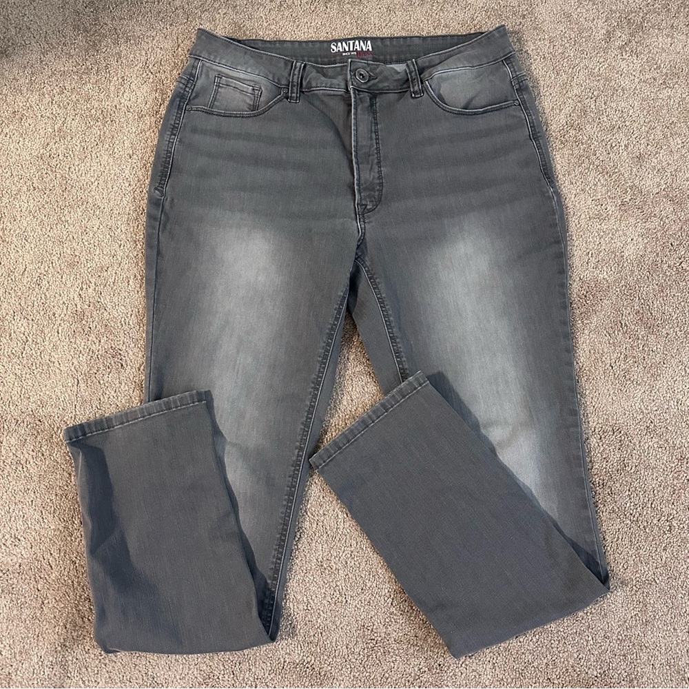 Santana Gray skinny Jeans